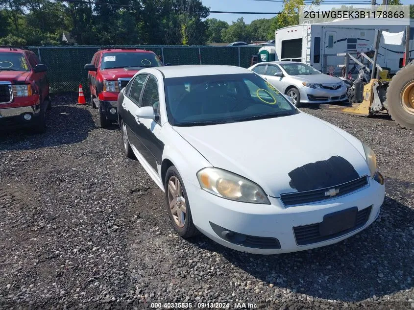 2G1WG5EK3B1178868 2011 Chevrolet Impala Lt