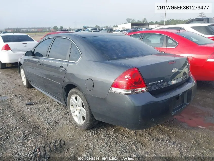 2011 Chevrolet Impala Lt VIN: 2G1WG5EK3B1273477 Lot: 40348316