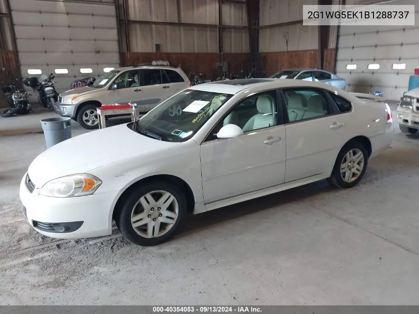 2011 Chevrolet Impala Lt VIN: 2G1WG5EK1B1288737 Lot: 40354053