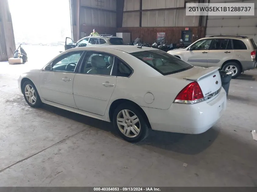 2G1WG5EK1B1288737 2011 Chevrolet Impala Lt