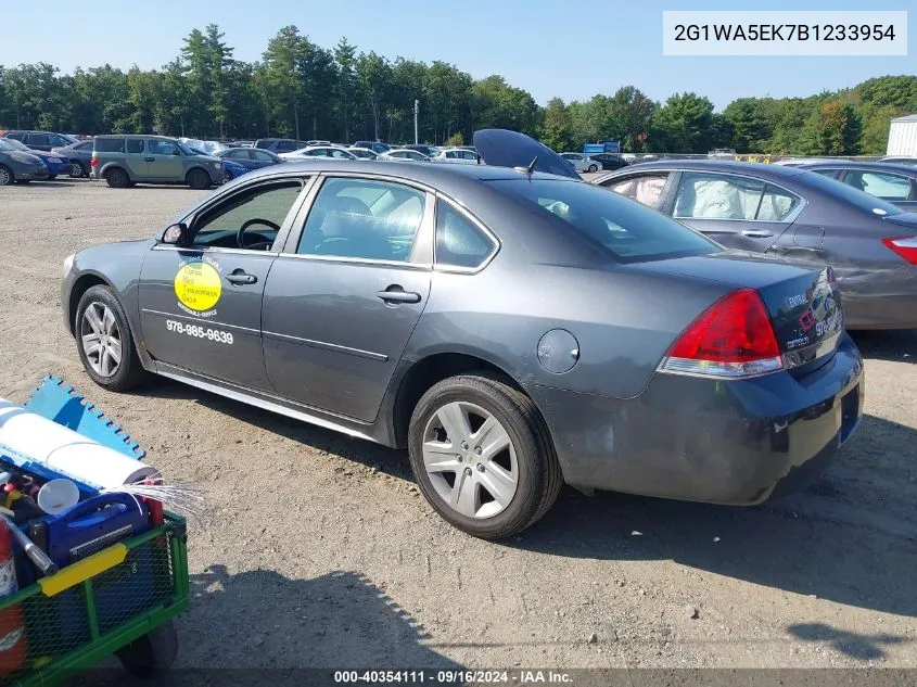 2G1WA5EK7B1233954 2011 Chevrolet Impala Ls