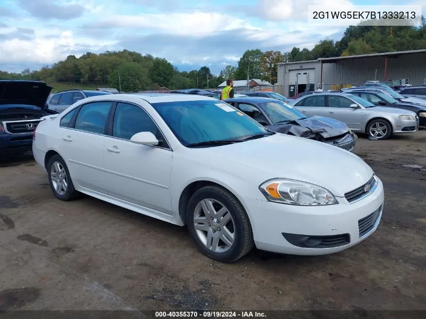 2011 Chevrolet Impala Lt VIN: 2G1WG5EK7B1333213 Lot: 40355370