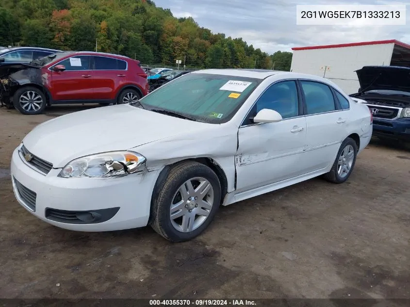 2011 Chevrolet Impala Lt VIN: 2G1WG5EK7B1333213 Lot: 40355370