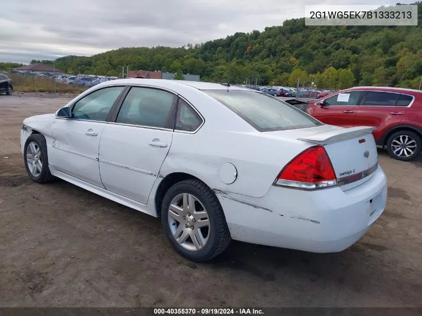 2G1WG5EK7B1333213 2011 Chevrolet Impala Lt