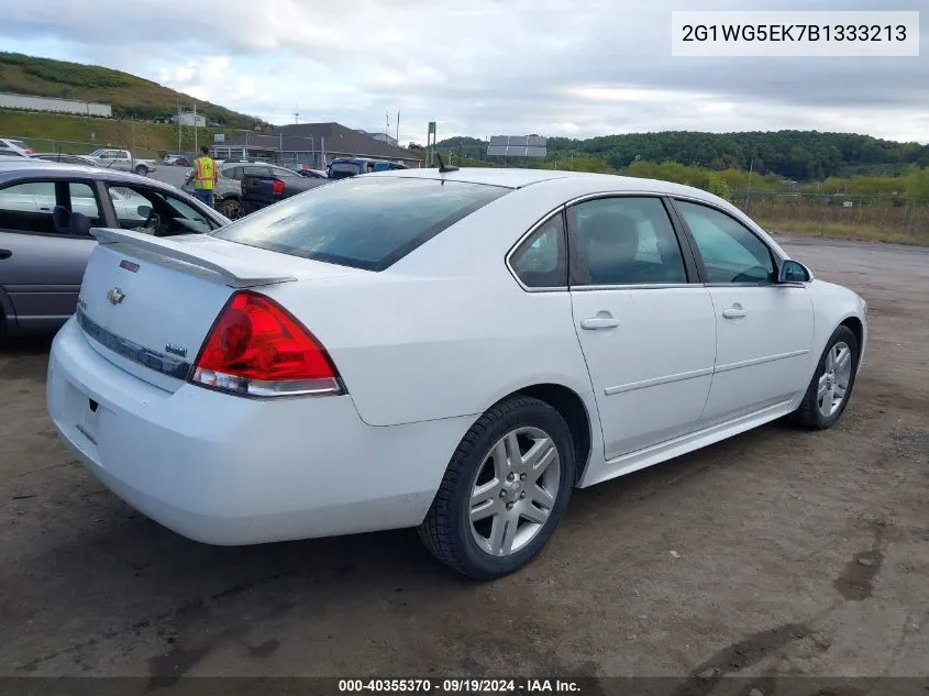 2G1WG5EK7B1333213 2011 Chevrolet Impala Lt