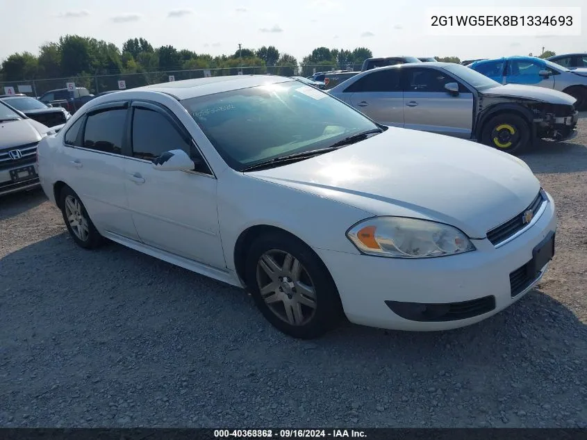 2011 Chevrolet Impala Lt VIN: 2G1WG5EK8B1334693 Lot: 40363362