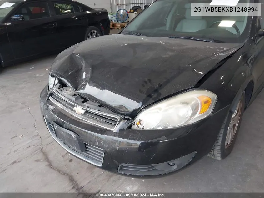 2G1WB5EKXB1248994 2011 Chevrolet Impala Lt