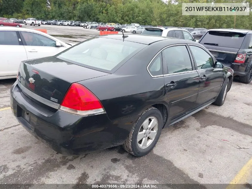 2011 Chevrolet Impala Ls VIN: 2G1WF5EKXB1164937 Lot: 40379556