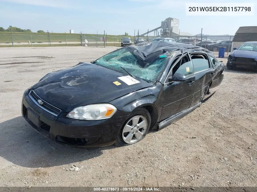 2011 Chevrolet Impala Lt VIN: 2G1WG5EK2B1157798 Lot: 40379873