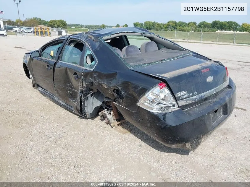 2G1WG5EK2B1157798 2011 Chevrolet Impala Lt