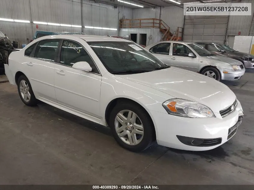 2011 Chevrolet Impala Lt VIN: 2G1WG5EK5B1237208 Lot: 40389293