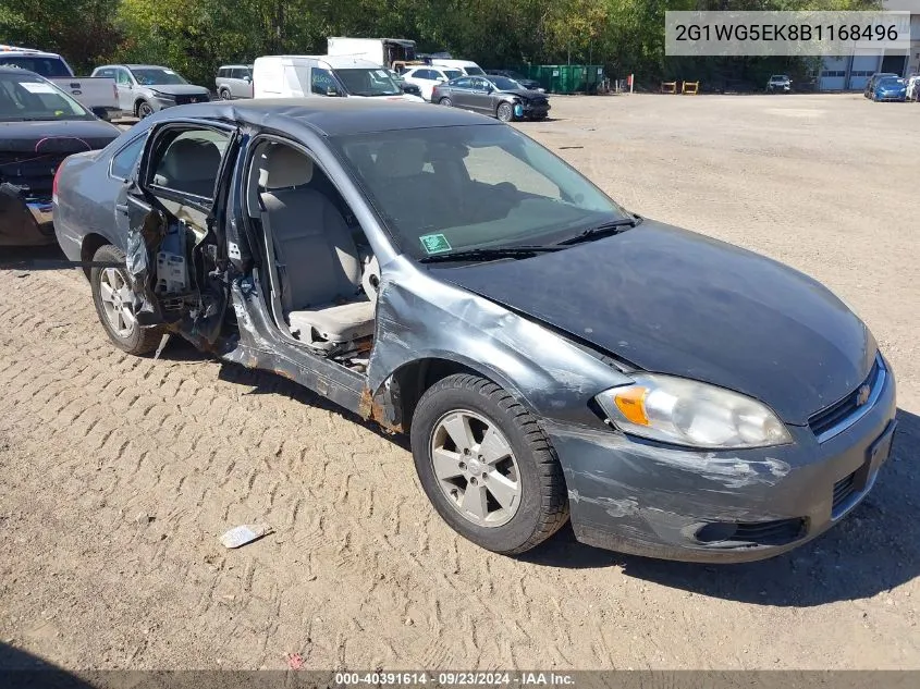 2011 Chevrolet Impala Lt VIN: 2G1WG5EK8B1168496 Lot: 40391614