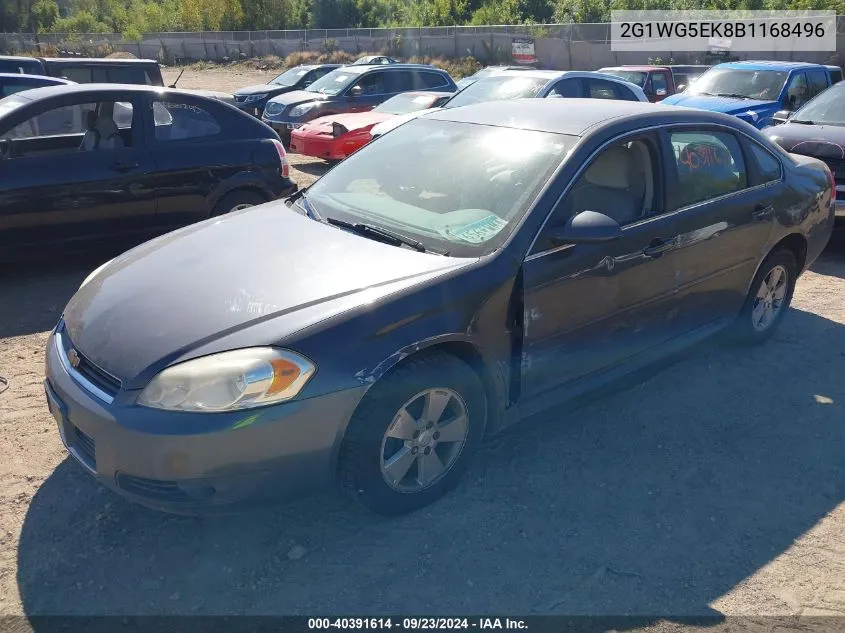 2G1WG5EK8B1168496 2011 Chevrolet Impala Lt