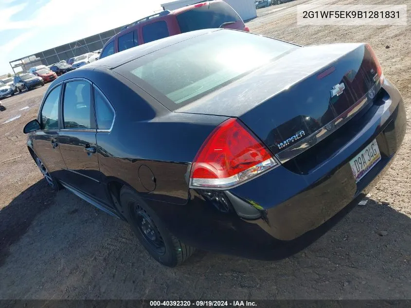 2G1WF5EK9B1281831 2011 Chevrolet Impala Ls