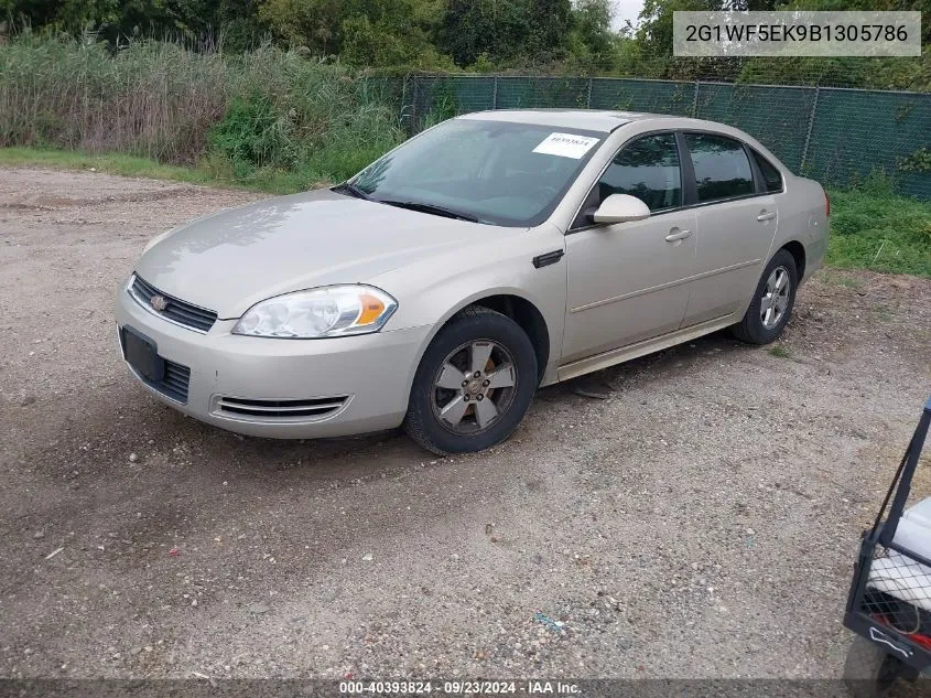 2011 Chevrolet Impala Ls VIN: 2G1WF5EK9B1305786 Lot: 40393824