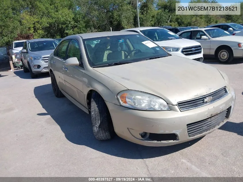 2011 Chevrolet Impala Ltz VIN: 2G1WC5EM7B1213621 Lot: 40397527