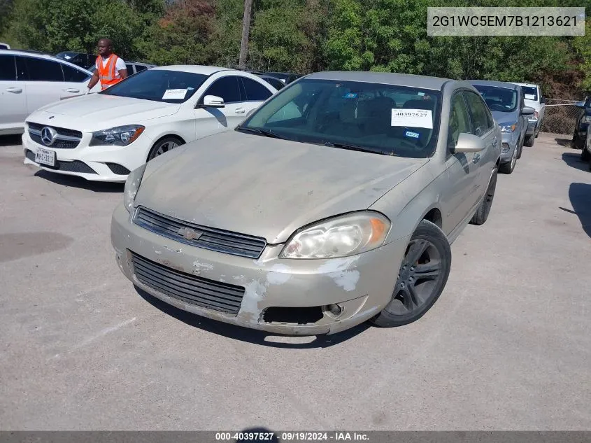 2011 Chevrolet Impala Ltz VIN: 2G1WC5EM7B1213621 Lot: 40397527