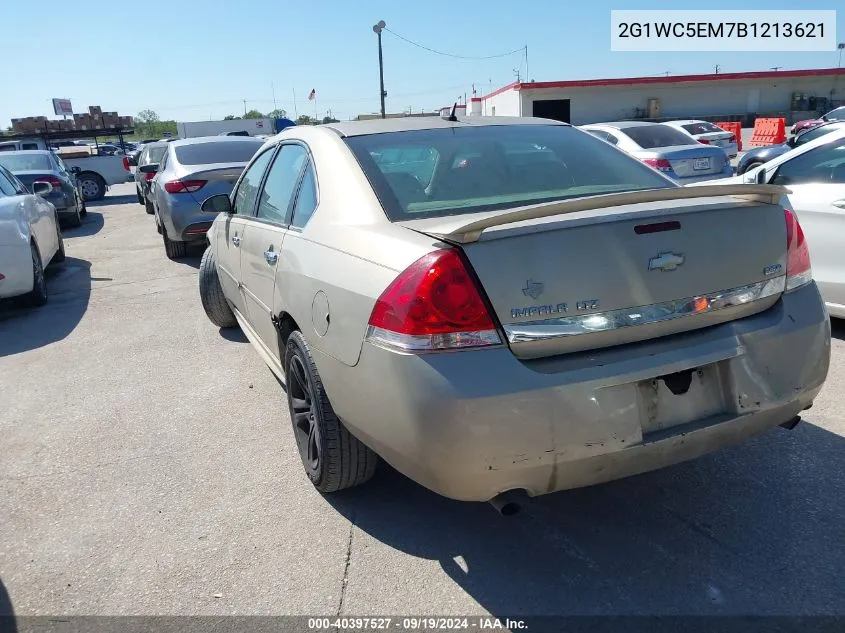 2011 Chevrolet Impala Ltz VIN: 2G1WC5EM7B1213621 Lot: 40397527