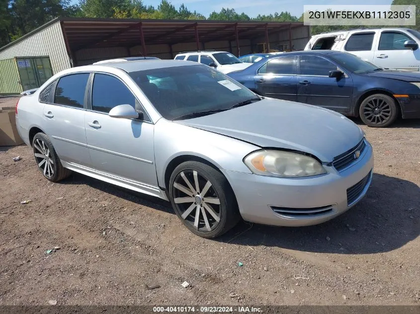 2G1WF5EKXB1112305 2011 Chevrolet Impala Ls