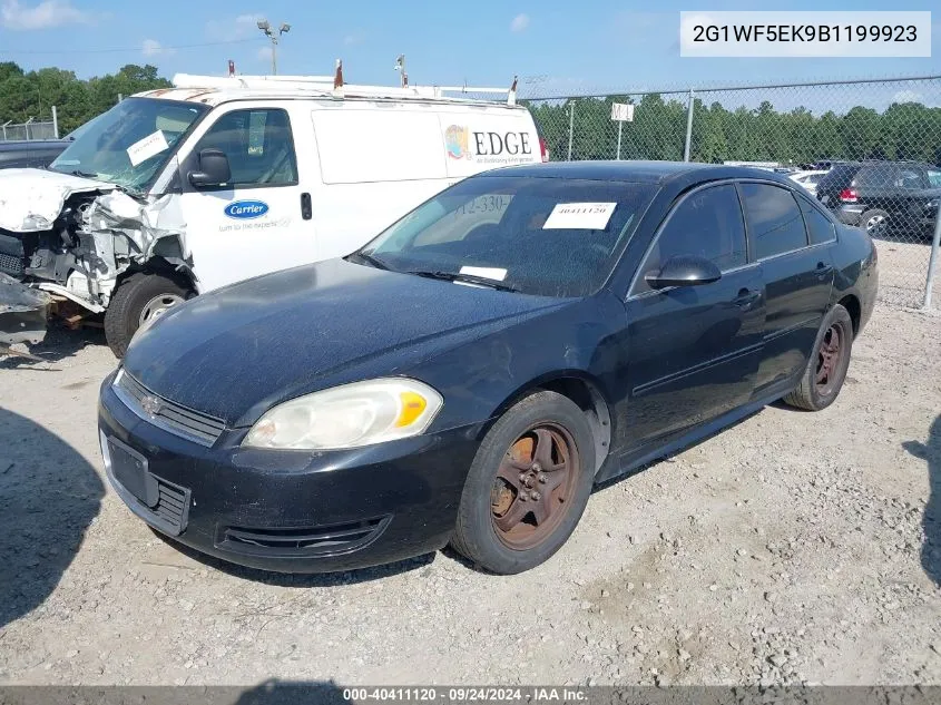 2011 Chevrolet Impala Ls VIN: 2G1WF5EK9B1199923 Lot: 40411120