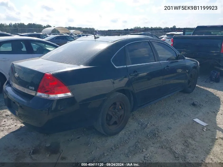 2011 Chevrolet Impala Ls VIN: 2G1WF5EK9B1199923 Lot: 40411120