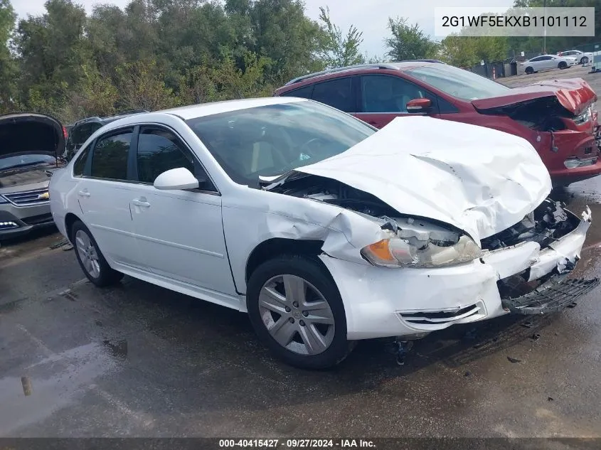 2011 Chevrolet Impala Ls VIN: 2G1WF5EKXB1101112 Lot: 40415427