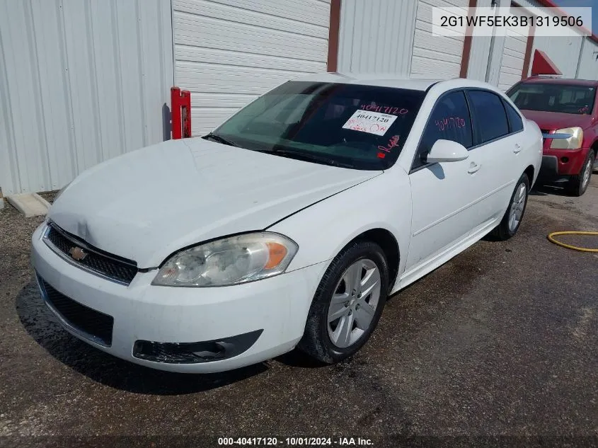 2011 Chevrolet Impala Ls VIN: 2G1WF5EK3B1319506 Lot: 40417120