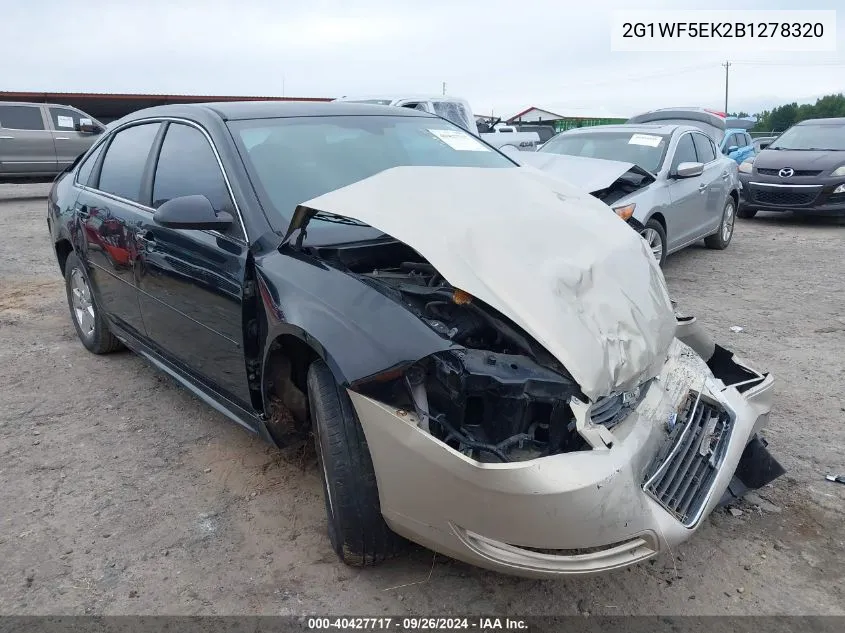 2011 Chevrolet Impala Ls VIN: 2G1WF5EK2B1278320 Lot: 40427717