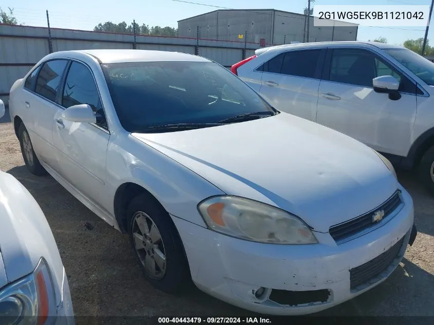 2011 Chevrolet Impala Lt VIN: 2G1WG5EK9B1121042 Lot: 40443479