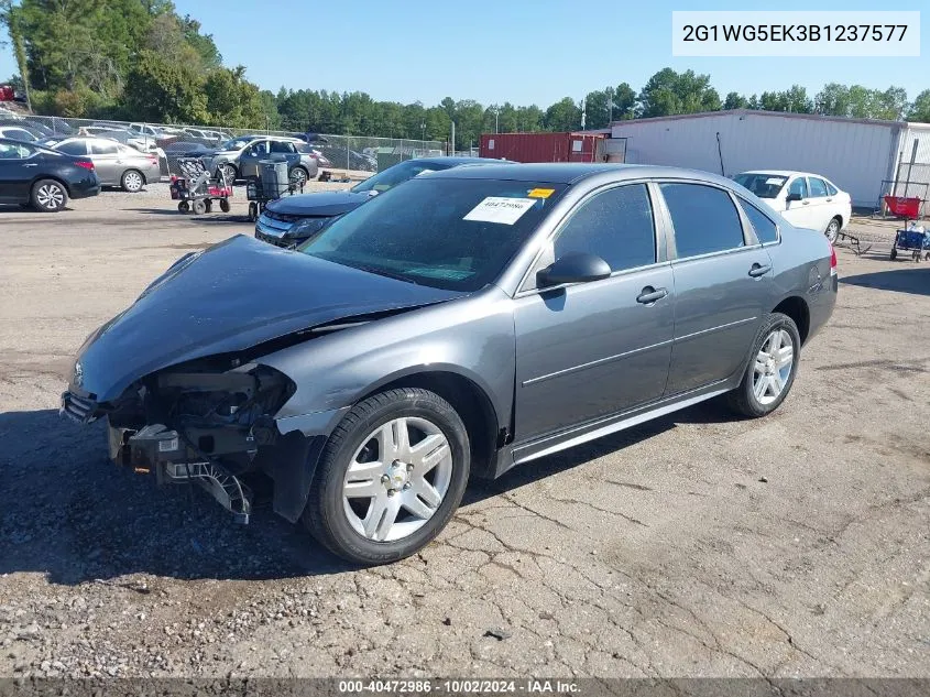 2G1WG5EK3B1237577 2011 Chevrolet Impala Lt