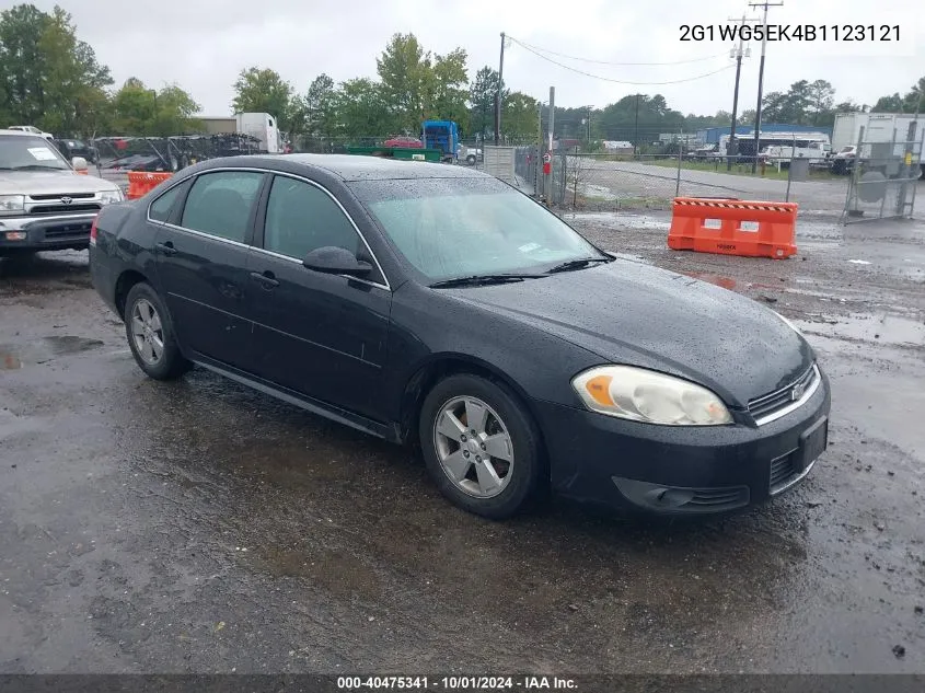 2011 Chevrolet Impala Lt VIN: 2G1WG5EK4B1123121 Lot: 40475341