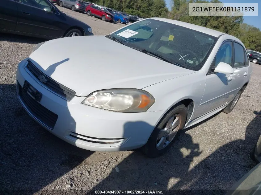 2011 Chevrolet Impala Ls VIN: 2G1WF5EK0B1131879 Lot: 40494907