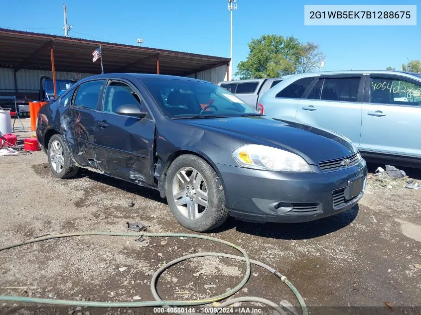 2011 Chevrolet Impala Lt VIN: 2G1WB5EK7B1288675 Lot: 40550144