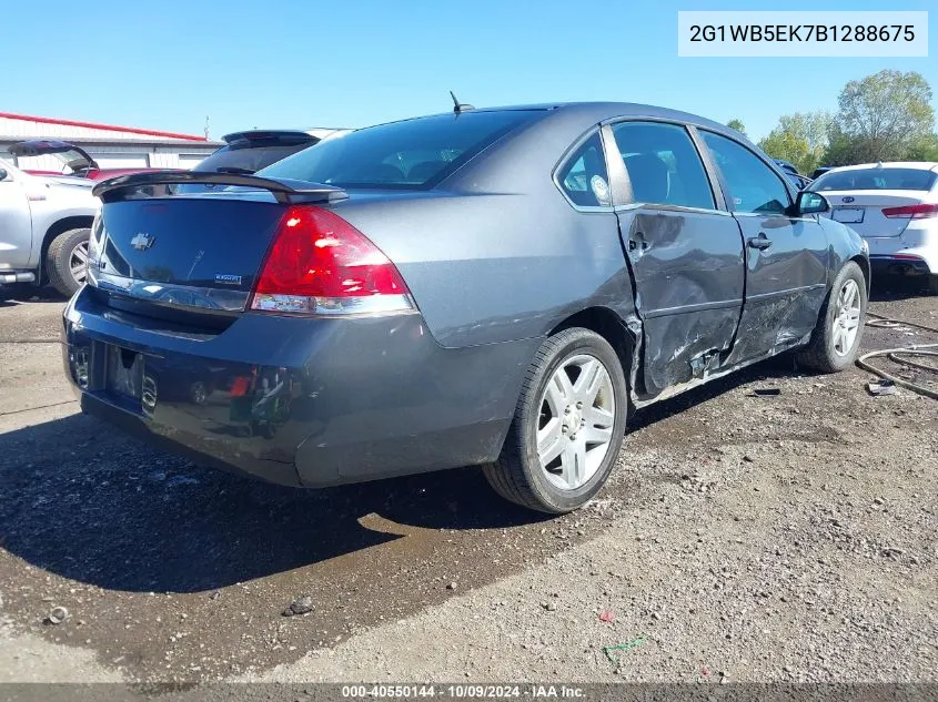 2G1WB5EK7B1288675 2011 Chevrolet Impala Lt