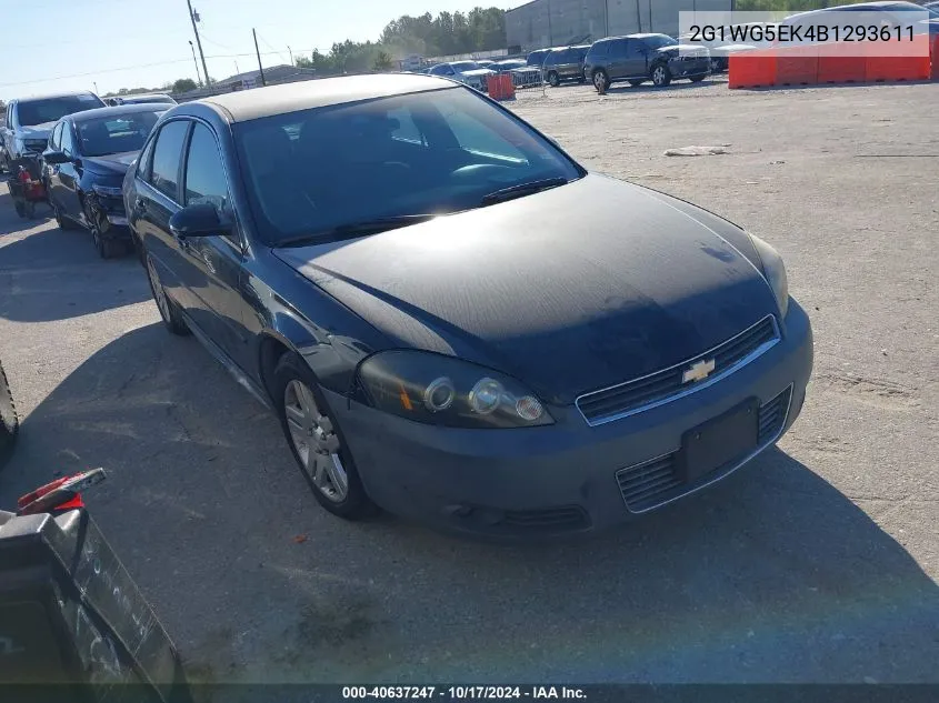 2G1WG5EK4B1293611 2011 Chevrolet Impala Lt