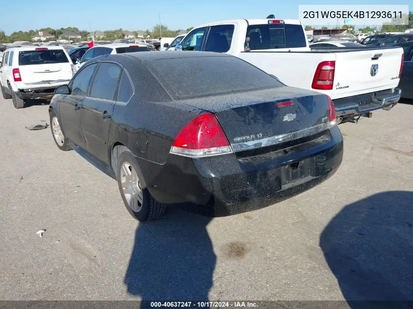 2G1WG5EK4B1293611 2011 Chevrolet Impala Lt