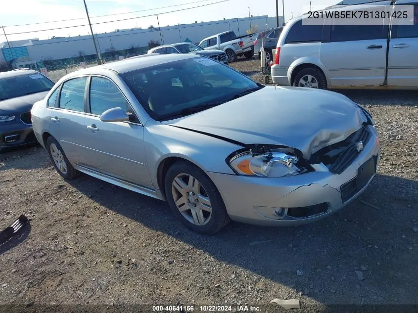 2011 Chevrolet Impala Lt VIN: 2G1WB5EK7B1301425 Lot: 40641156