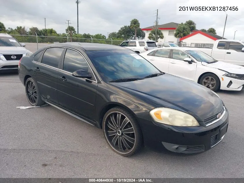 2G1WG5EKXB1287456 2011 Chevrolet Impala Lt