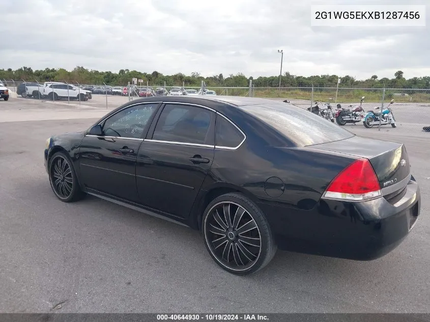 2G1WG5EKXB1287456 2011 Chevrolet Impala Lt