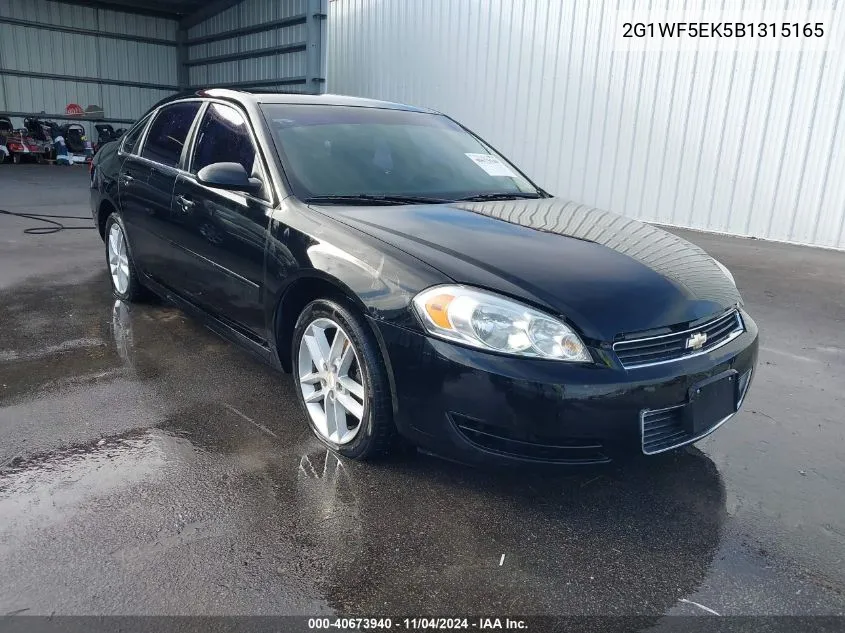 2011 Chevrolet Impala Ls VIN: 2G1WF5EK5B1315165 Lot: 40673940