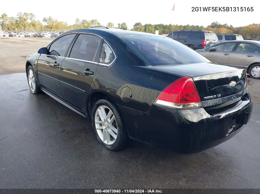 2011 Chevrolet Impala Ls VIN: 2G1WF5EK5B1315165 Lot: 40673940