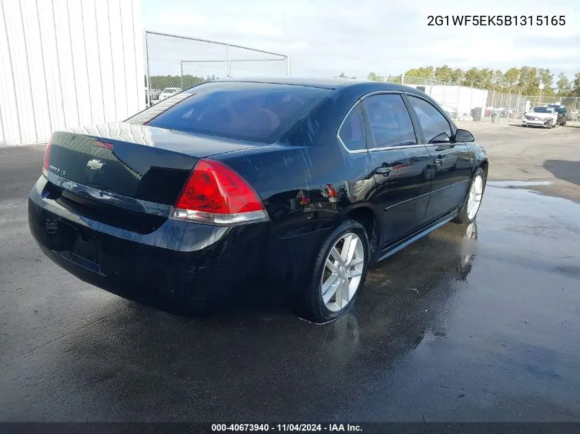 2011 Chevrolet Impala Ls VIN: 2G1WF5EK5B1315165 Lot: 40673940