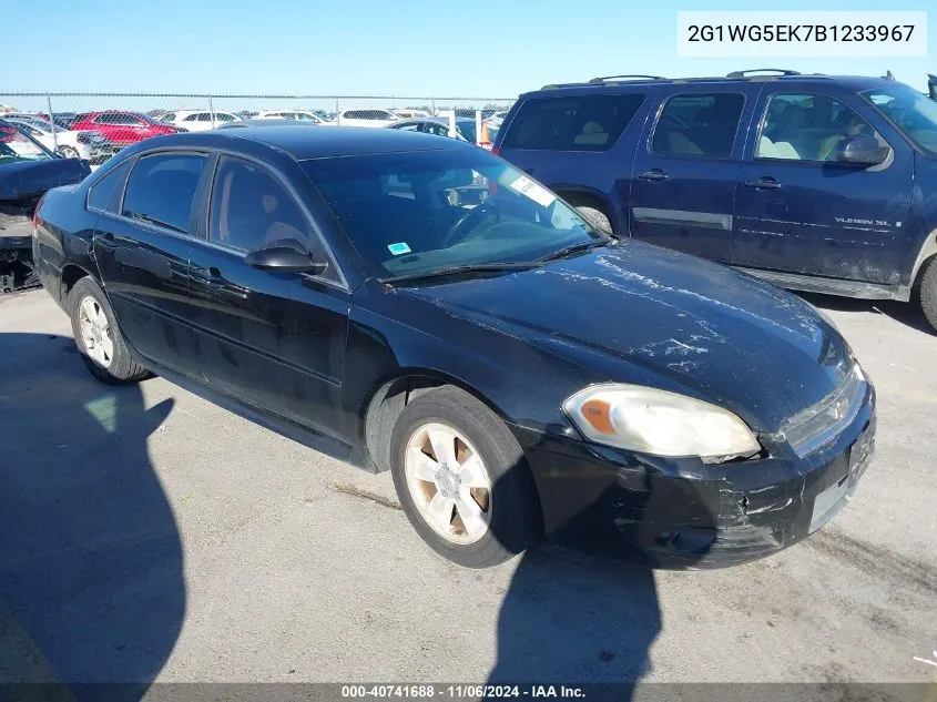 2011 Chevrolet Impala Lt VIN: 2G1WG5EK7B1233967 Lot: 40741688