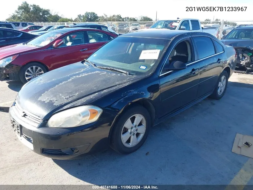 2011 Chevrolet Impala Lt VIN: 2G1WG5EK7B1233967 Lot: 40741688