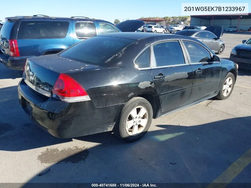 2011 Chevrolet Impala Lt VIN: 2G1WG5EK7B1233967 Lot: 40741688