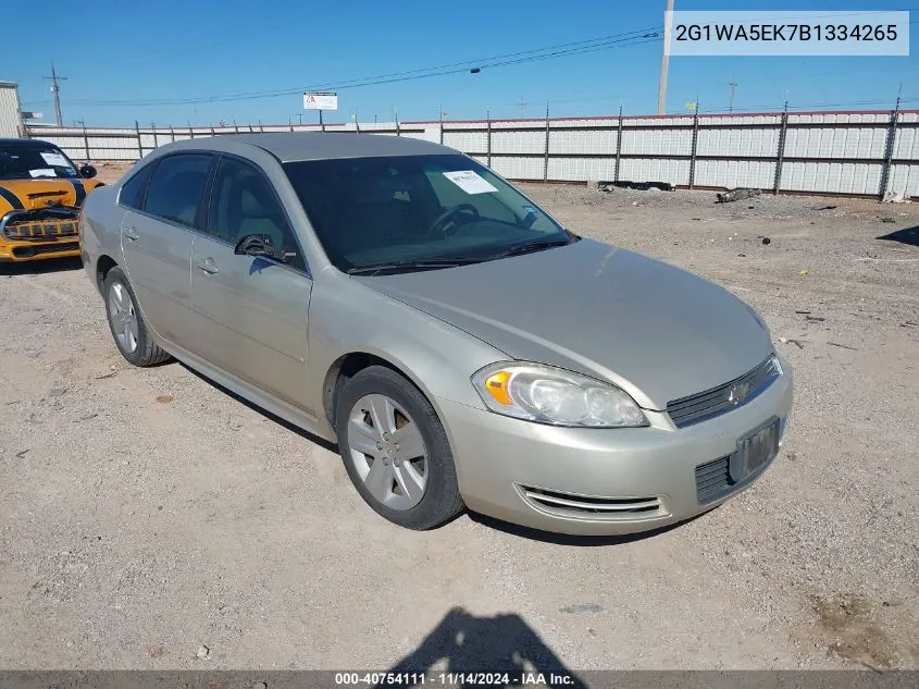 2011 Chevrolet Impala Ls VIN: 2G1WA5EK7B1334265 Lot: 40754111