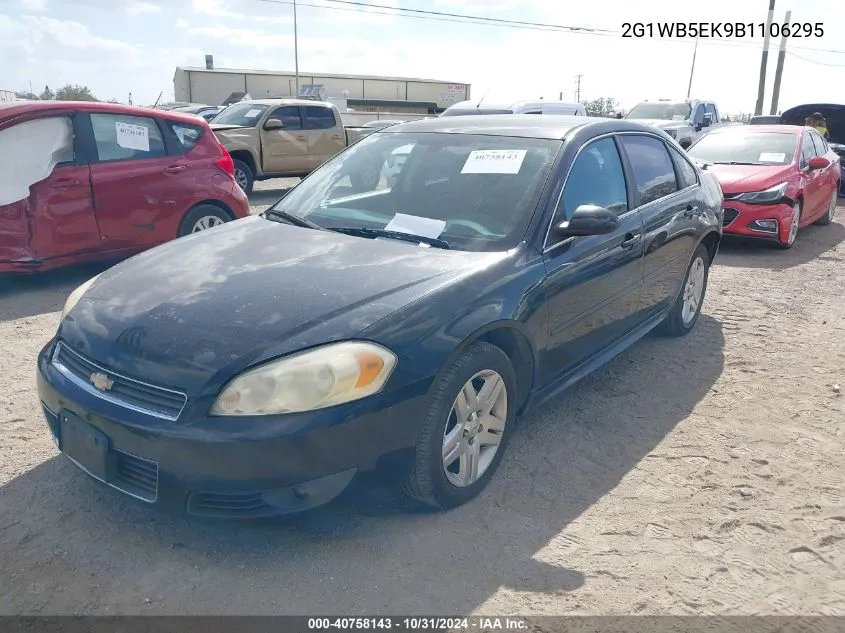 2011 Chevrolet Impala Lt VIN: 2G1WB5EK9B1106295 Lot: 40758143