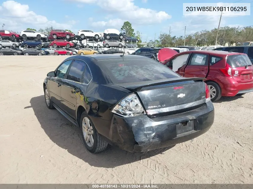 2011 Chevrolet Impala Lt VIN: 2G1WB5EK9B1106295 Lot: 40758143