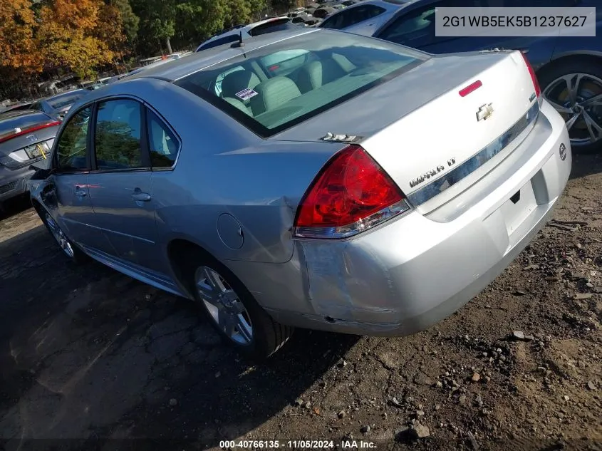 2011 Chevrolet Impala Lt VIN: 2G1WB5EK5B1237627 Lot: 40766135