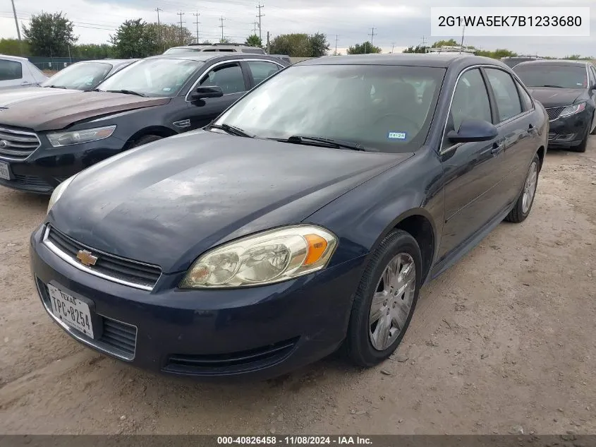 2011 Chevrolet Impala Ls VIN: 2G1WA5EK7B1233680 Lot: 40826458